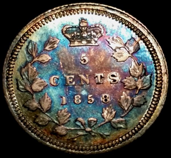 1858-Canadian-Small-5-Cent